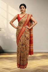 Sand Tusser Saree