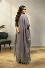 Ash kotta cotton kurti materiakl