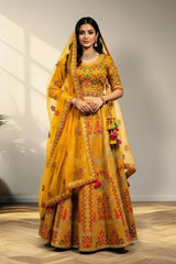 Yellow Lehanga