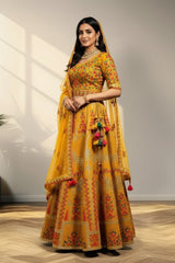 Yellow Lehanga