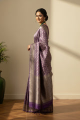 Mejanta Banarasi saree