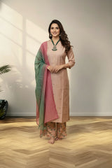 Baige kurti cotton
