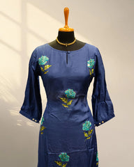 Royal blue kurti