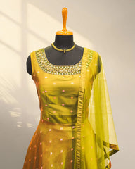 Yellow Long Gown