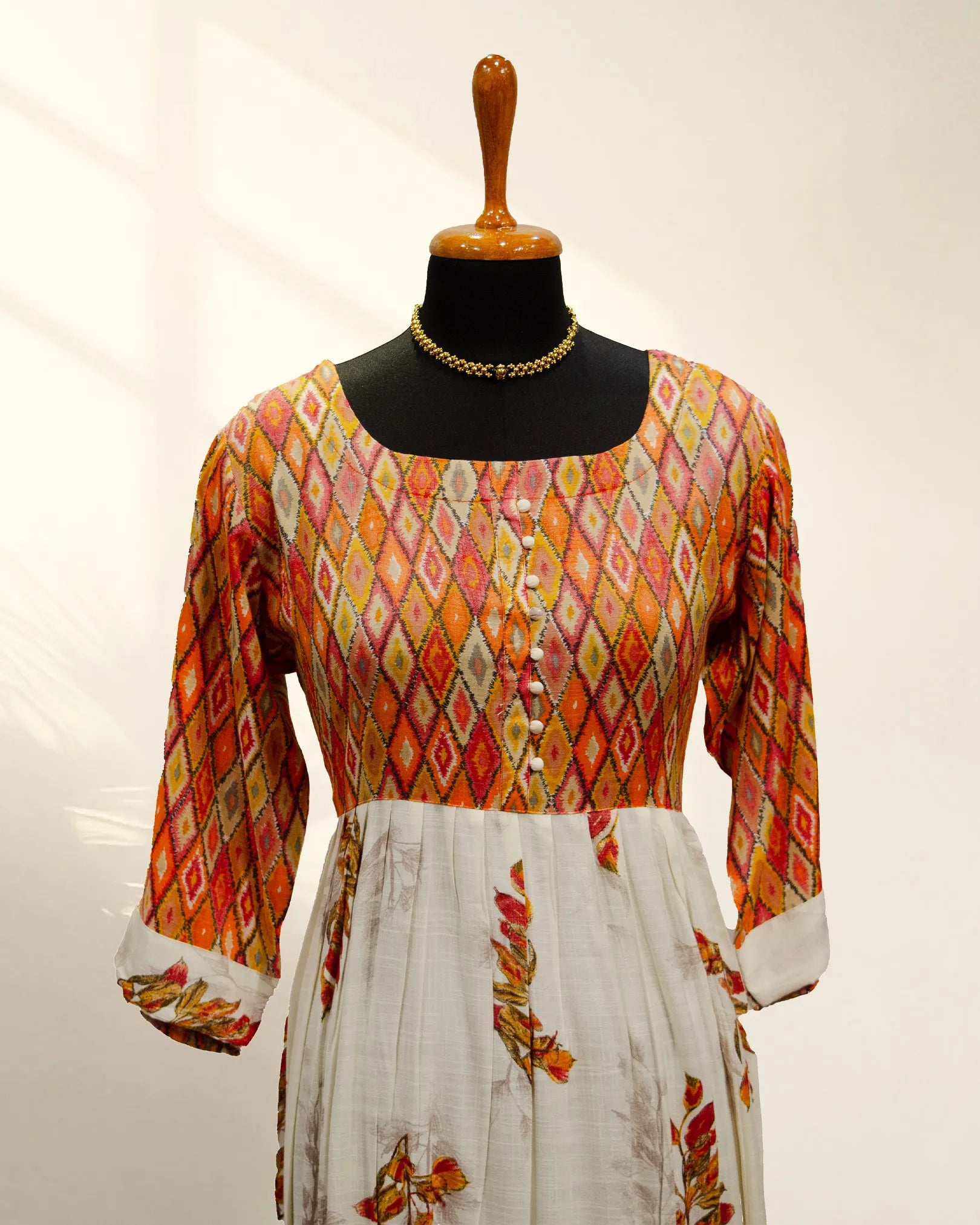 Rust Blend Long Kurti