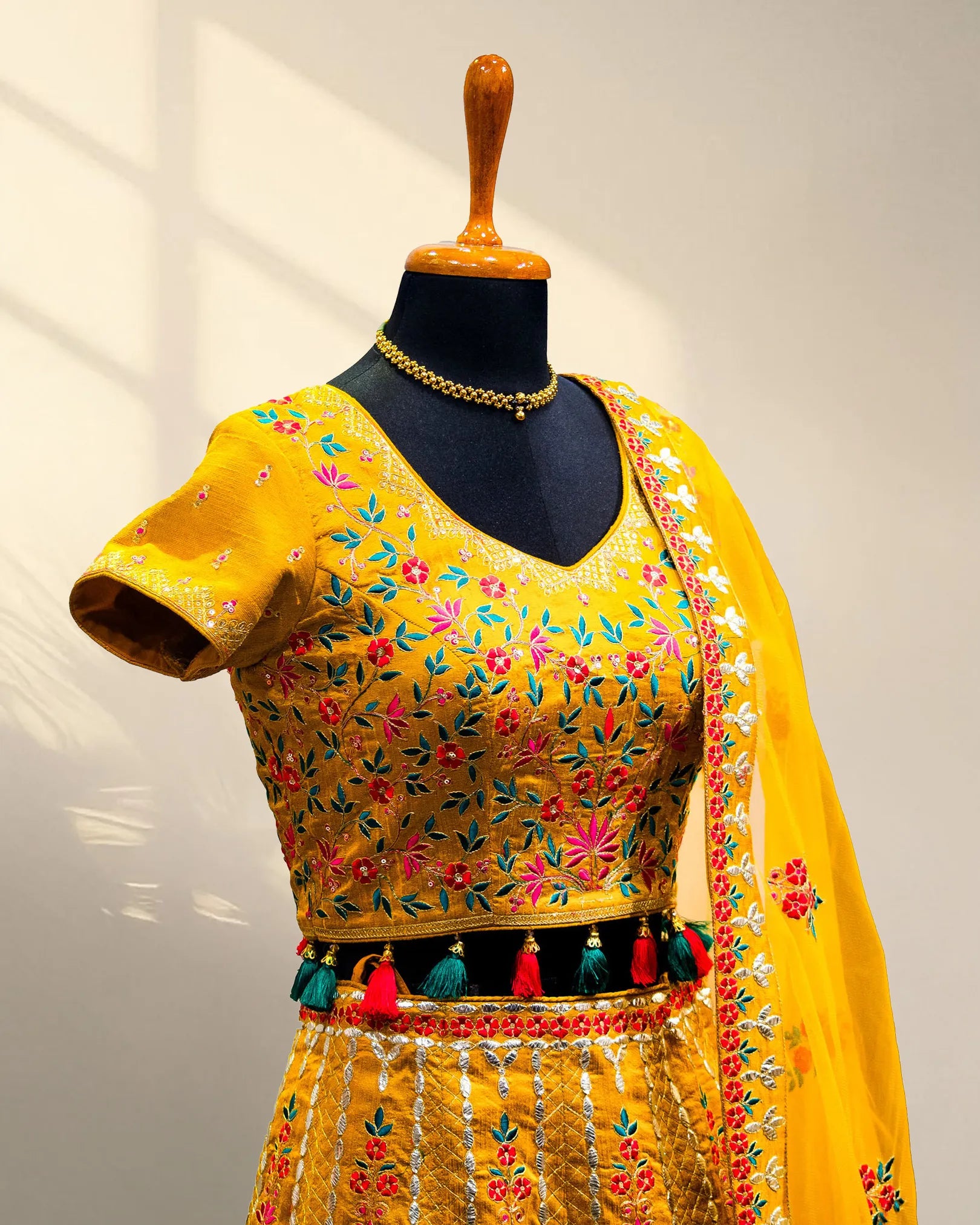 Yellow Lehanga