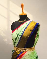 Green Patola Saree