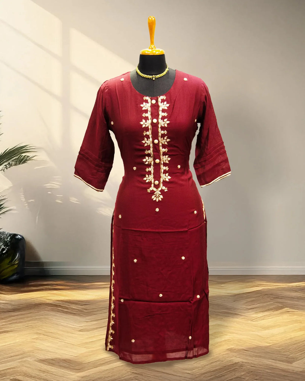 Brown Rusted Kurti