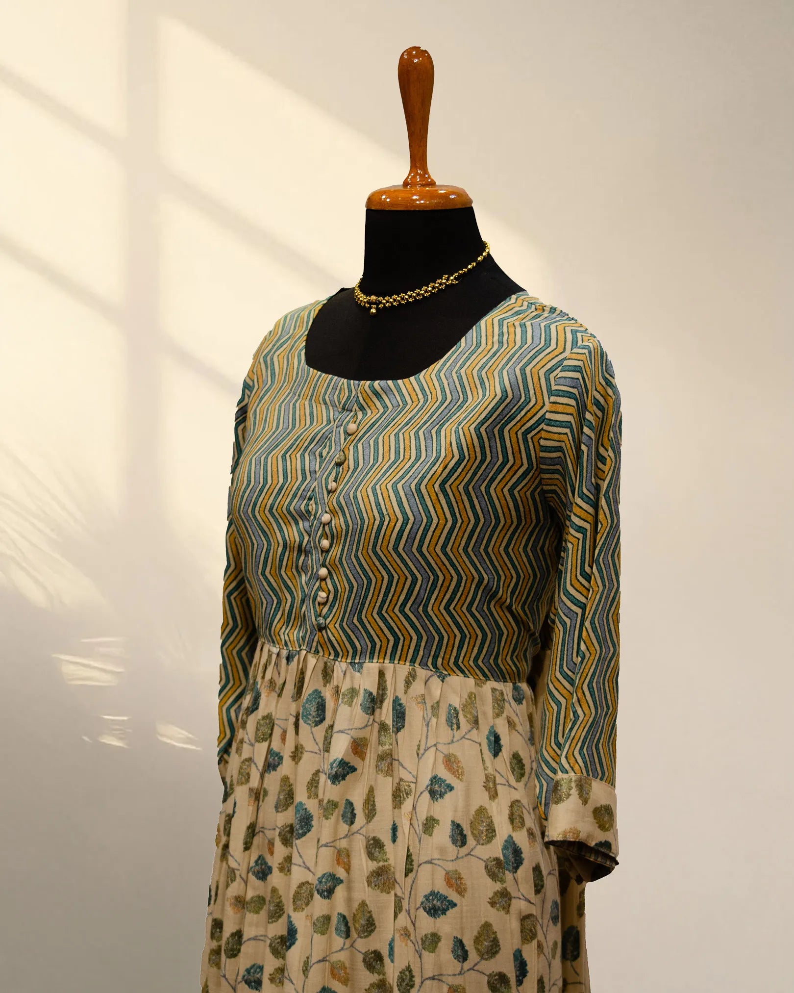 Mustard Blend Long Kurti