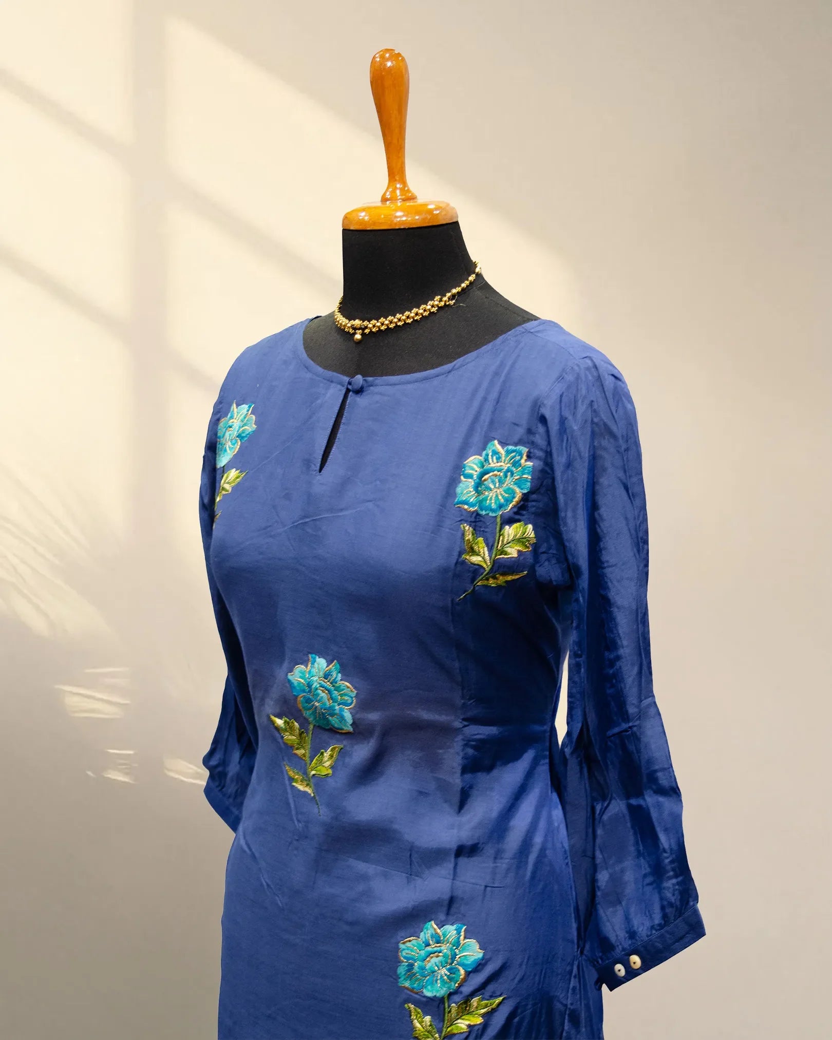 Royal blue kurti