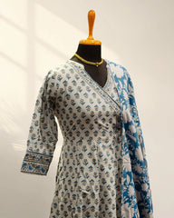 Grey Long Kurti