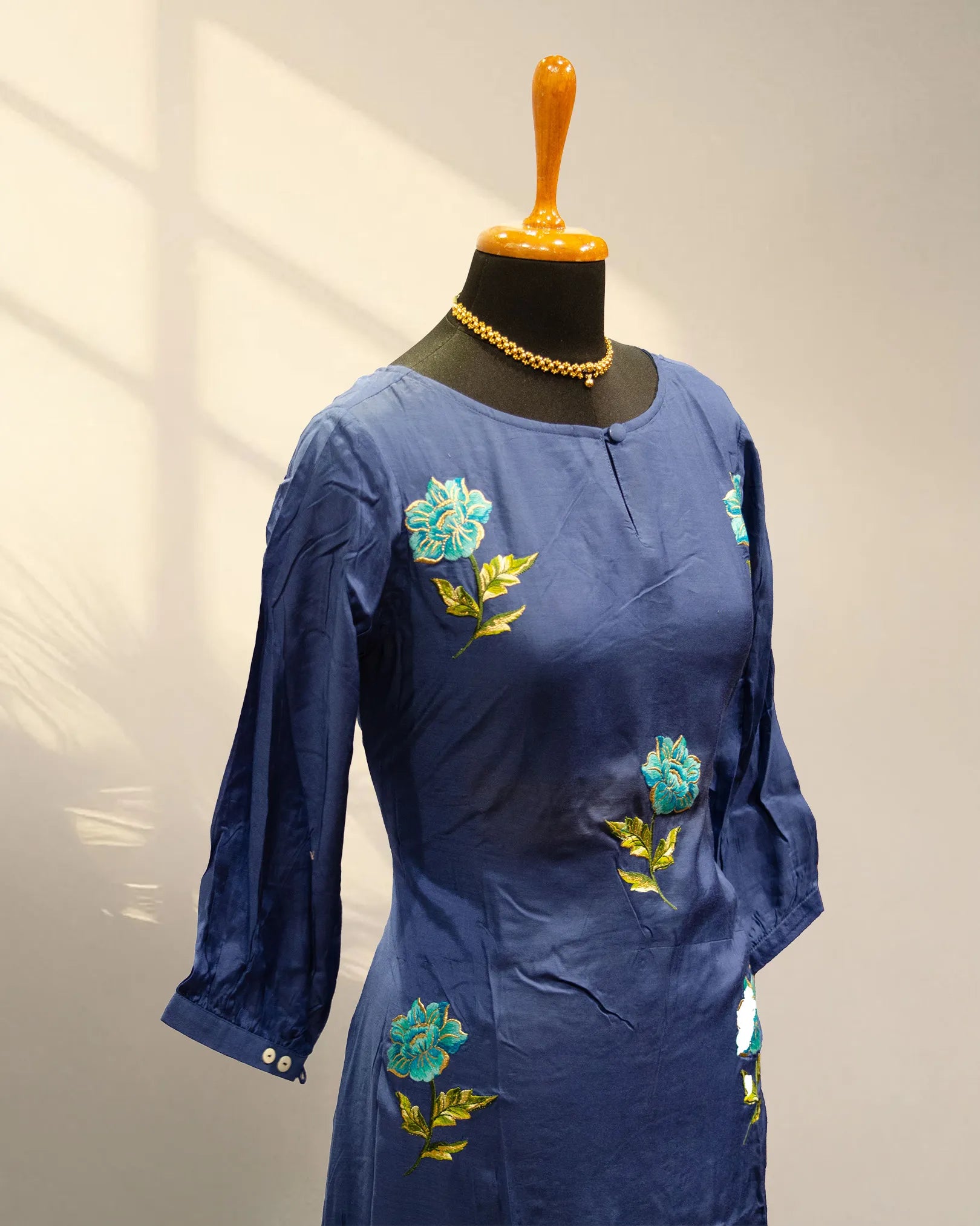 Royal blue kurti