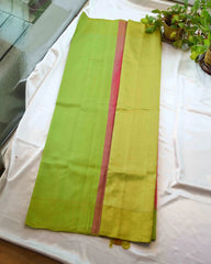 Red pink pure kanchi saree