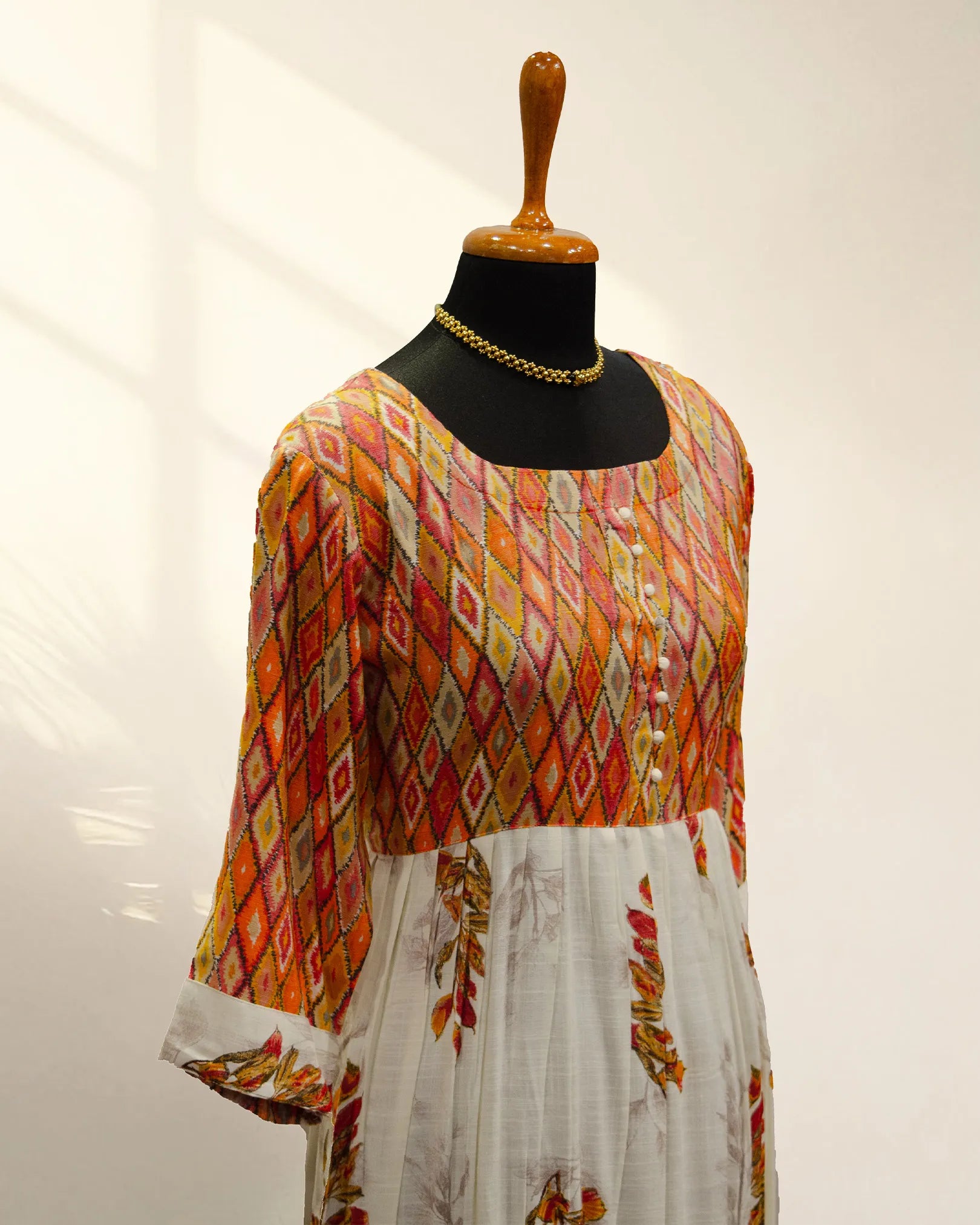 Rust Blend Long Kurti