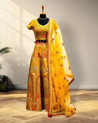 Yellow Lehanga