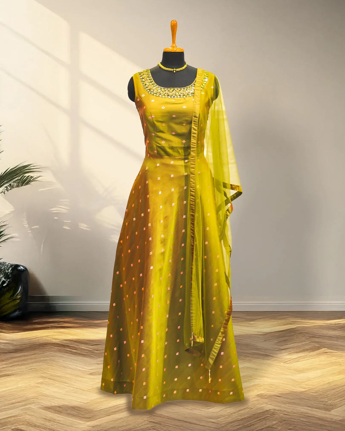 Yellow Long Gown