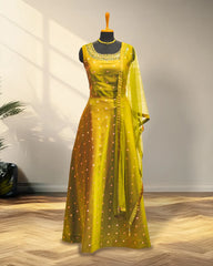 Yellow Long Gown