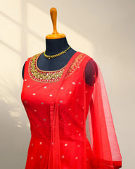Red Long Gown