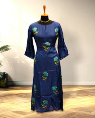 Royal blue kurti
