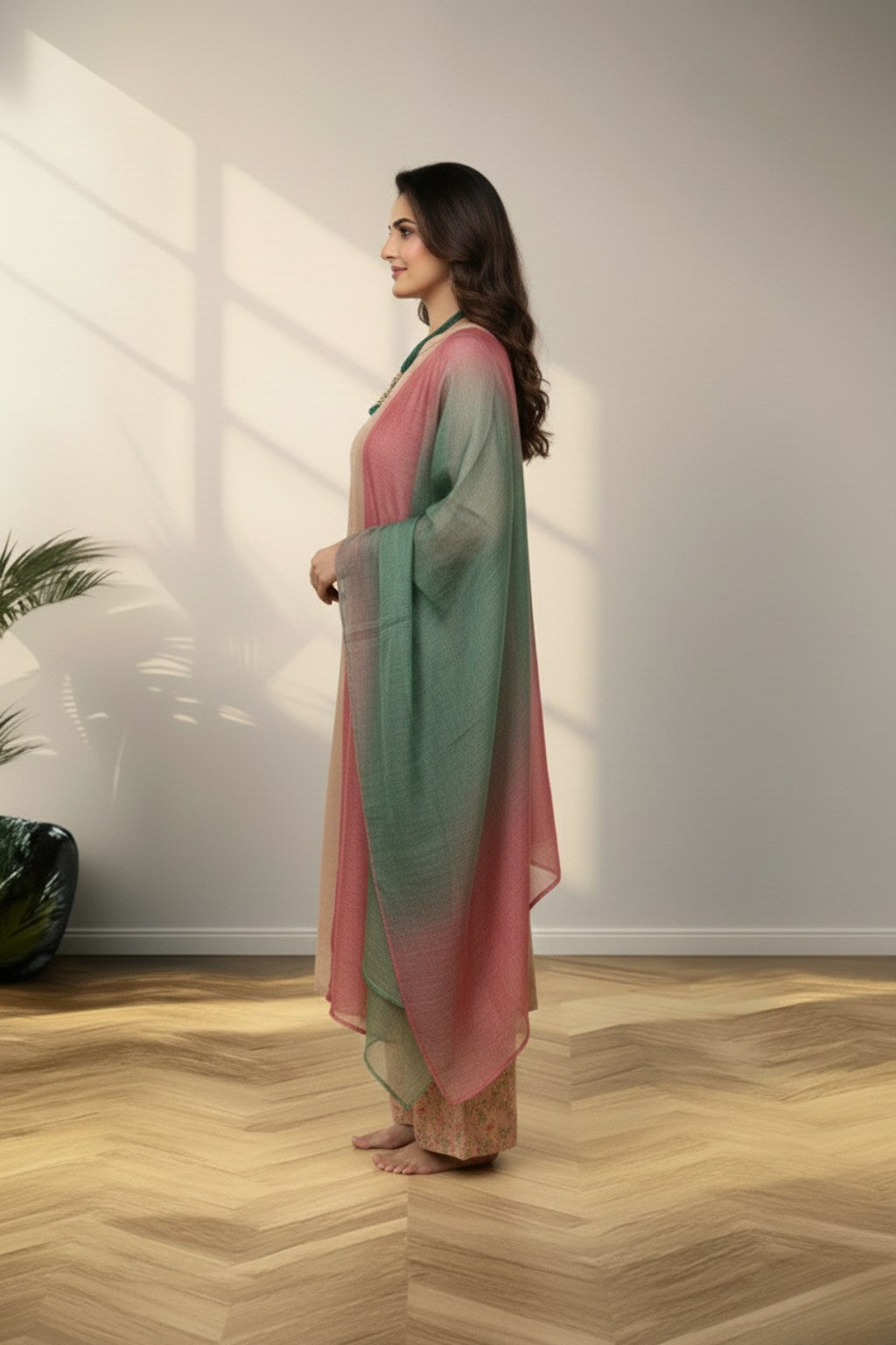 Baige kurti cotton