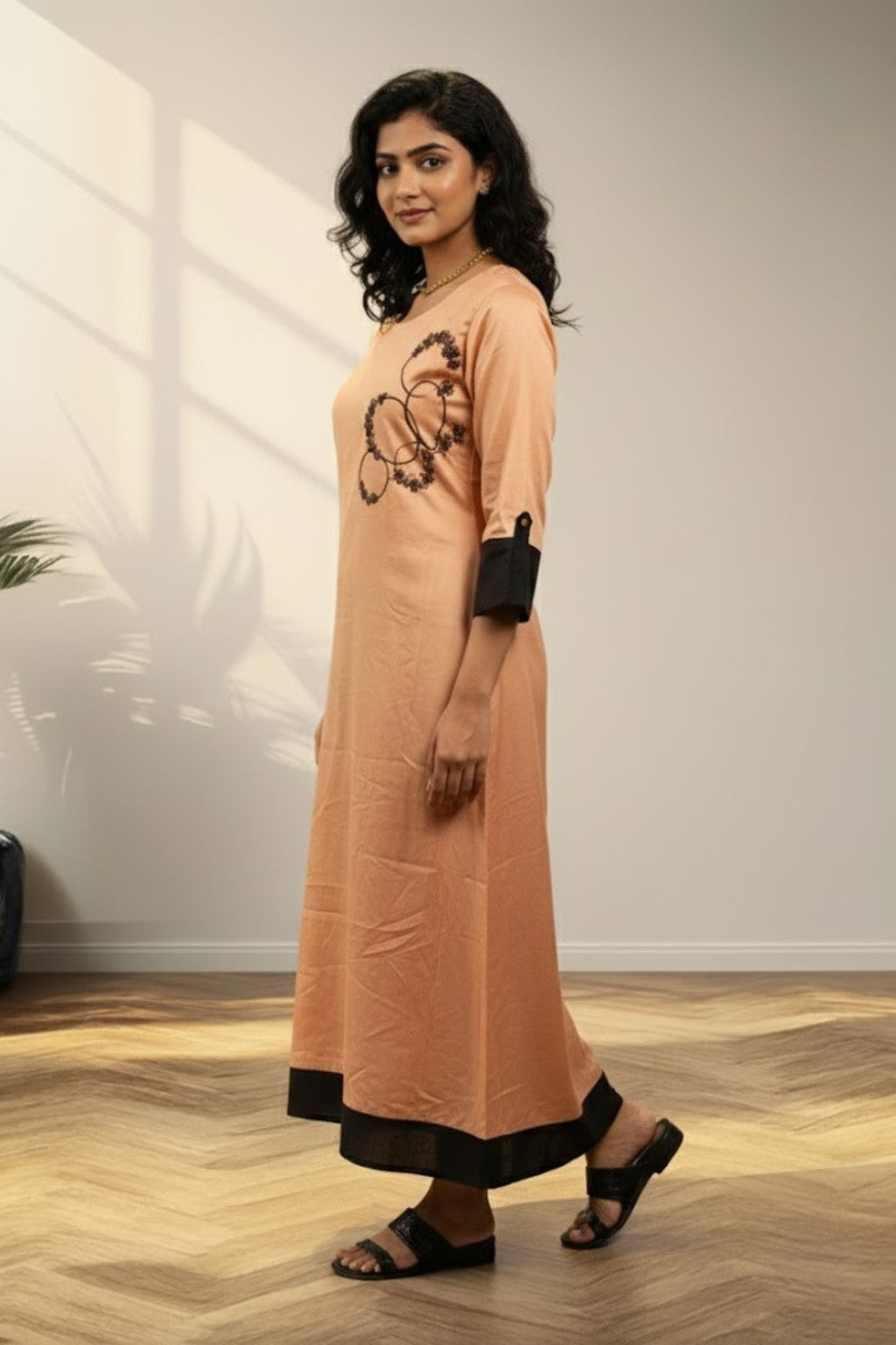 Orange Kurti