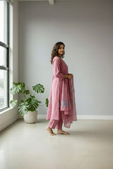 Magenta Rayon cotton