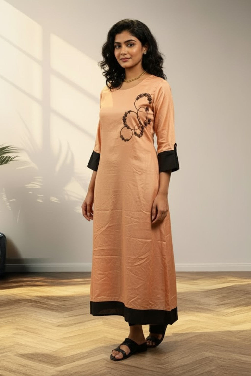 Orange Kurti