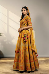 Yellow Lehanga