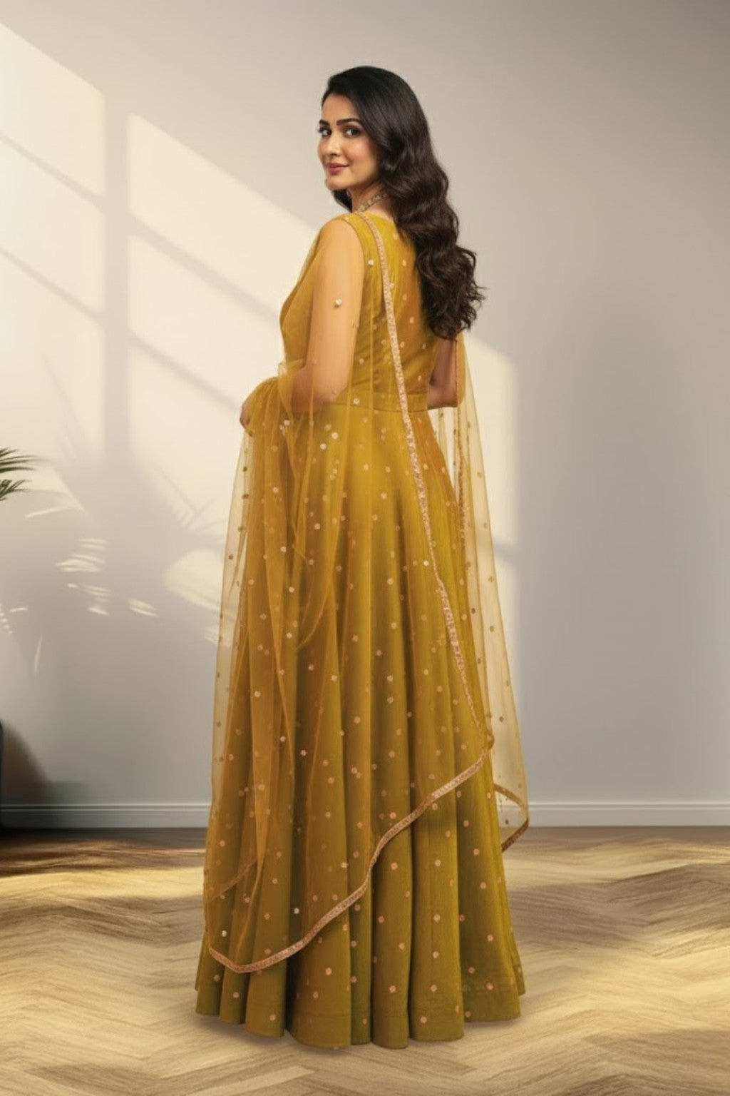 Yellow Long Gown