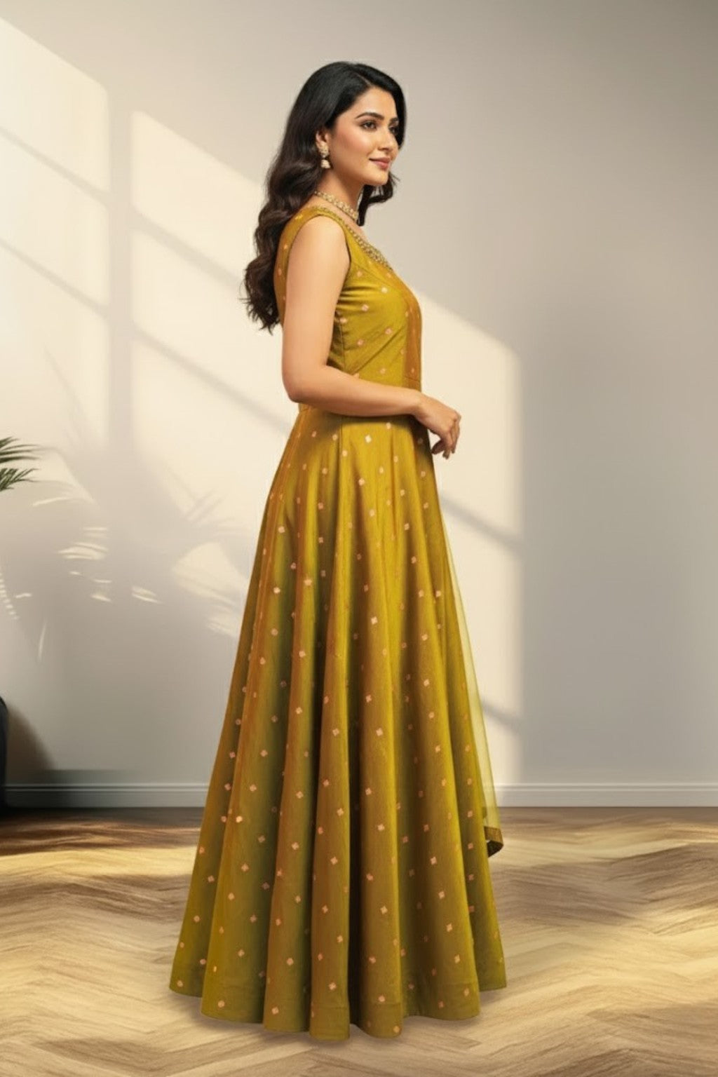 Yellow Long Gown