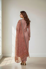 Cotton strips and geometric shape motifs  kurti material