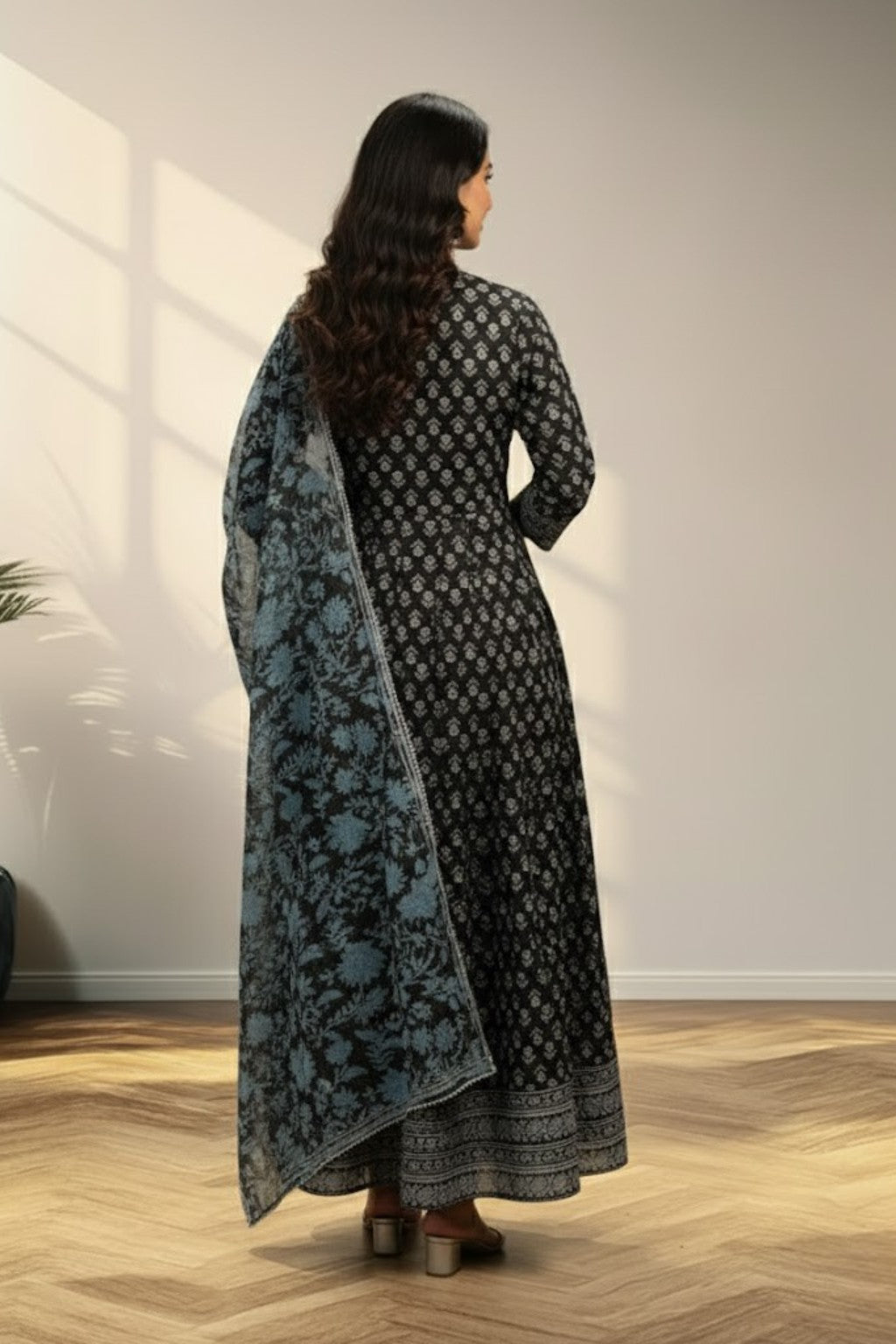 Black Long Kurti