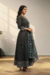 Black Long Kurti