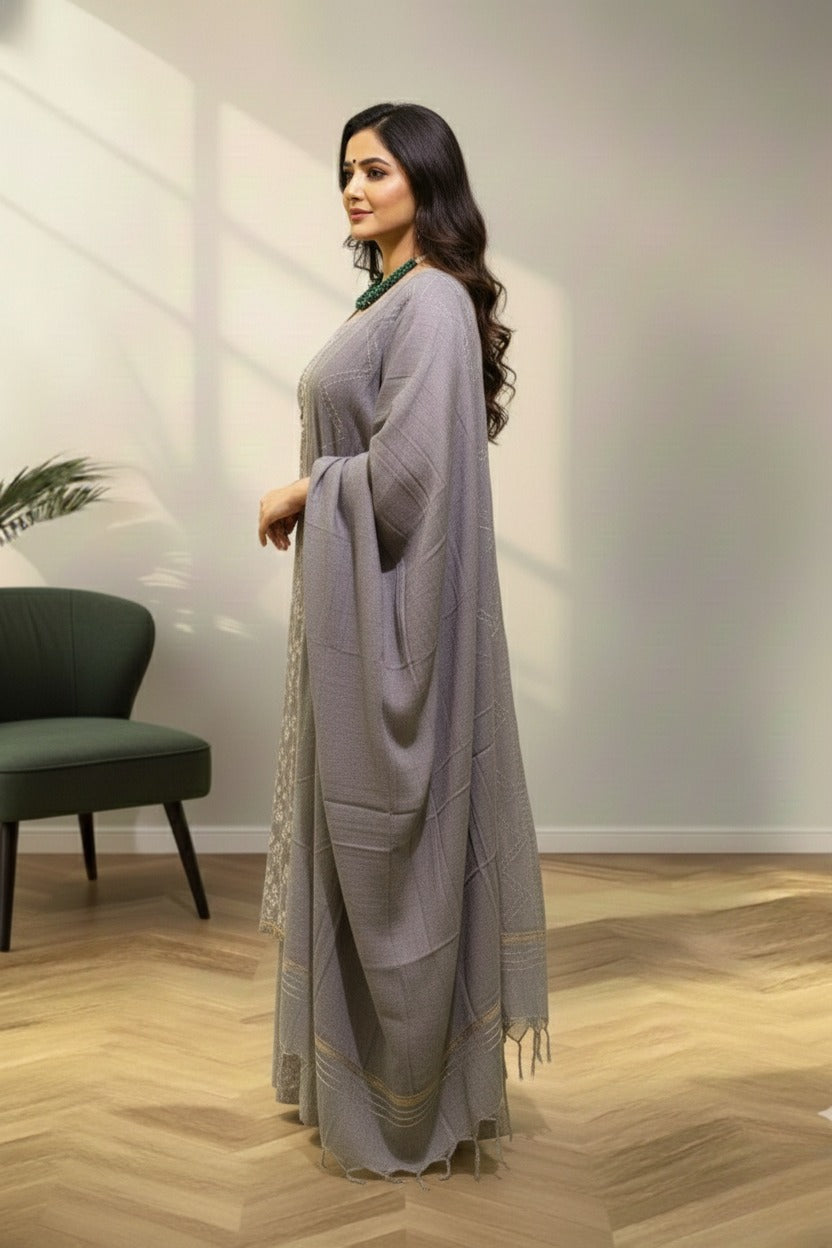 Ash kotta cotton kurti materiakl