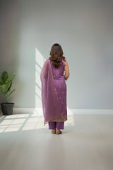 Light mejanta Tusser Kurti material