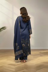 Slit neckline Cotton kurti set